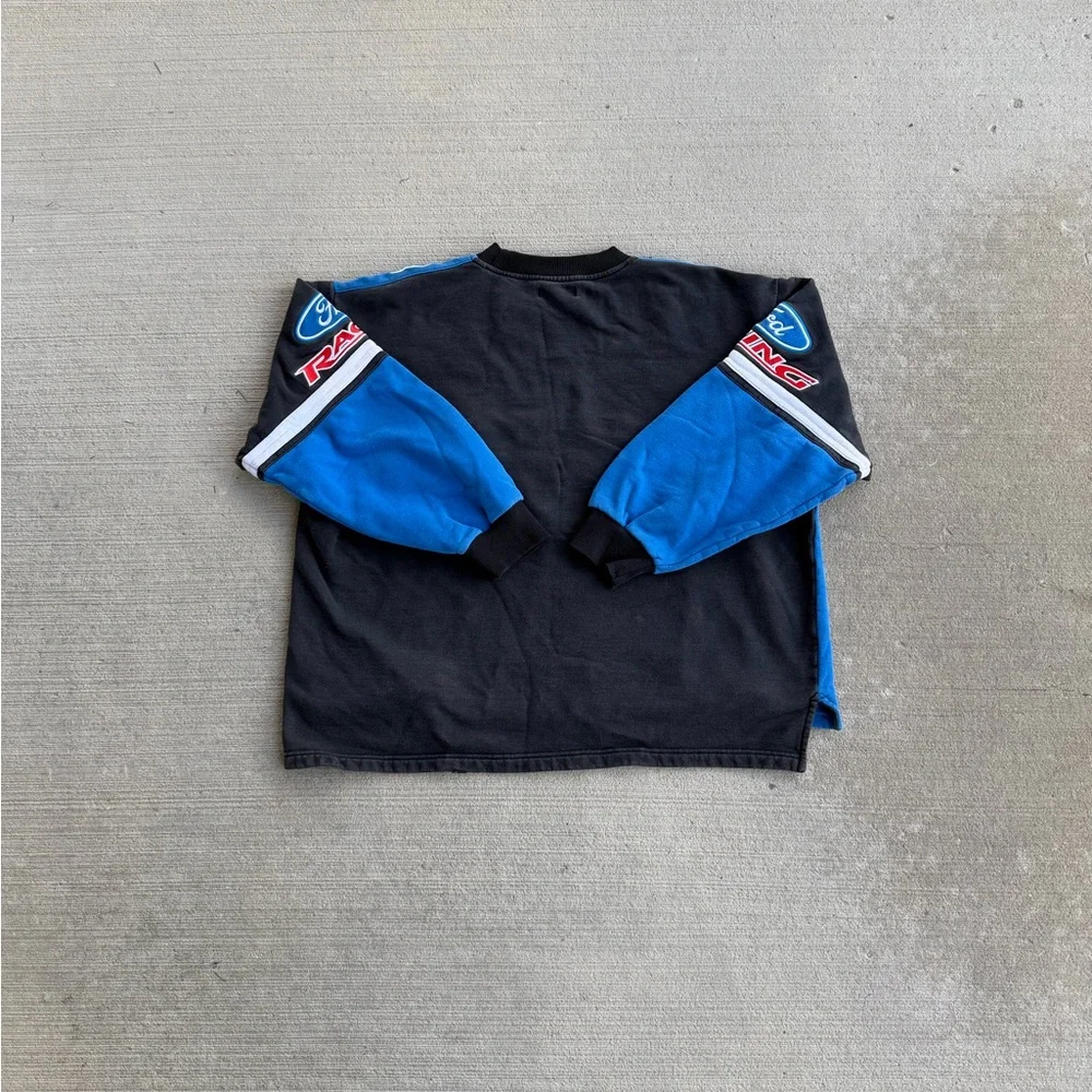 Vintage Racing Champions Apparel Ford Racing NASCAR Sweatshirt Boxy Size L/XL - Picture 11 of 11